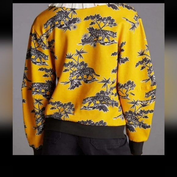 Anthropologie Corey Lynn Calter Collared Sweatshirt Small - Picture 8 of 12